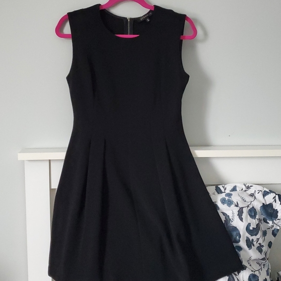 Dynamite Black Pin-tuck Dress - Picture 8 of 11